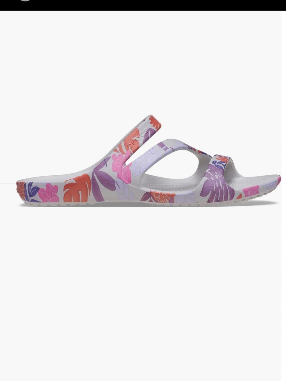 Crocs Kadee II Tropical Sandals Tropical Floral Colorway Size W7 - Picture 5 of 10